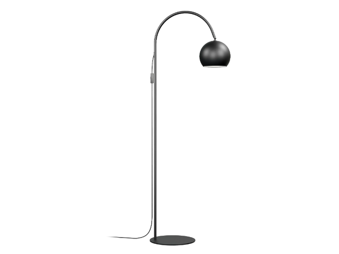 ROUND SINGLE - Metal floor lamp _ Valaisin Grönlund